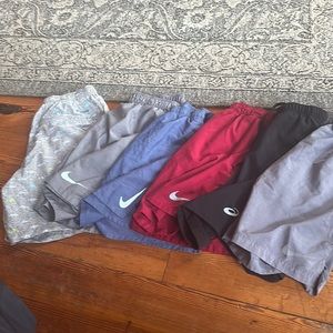 Men’s Nike and Columbia shorts